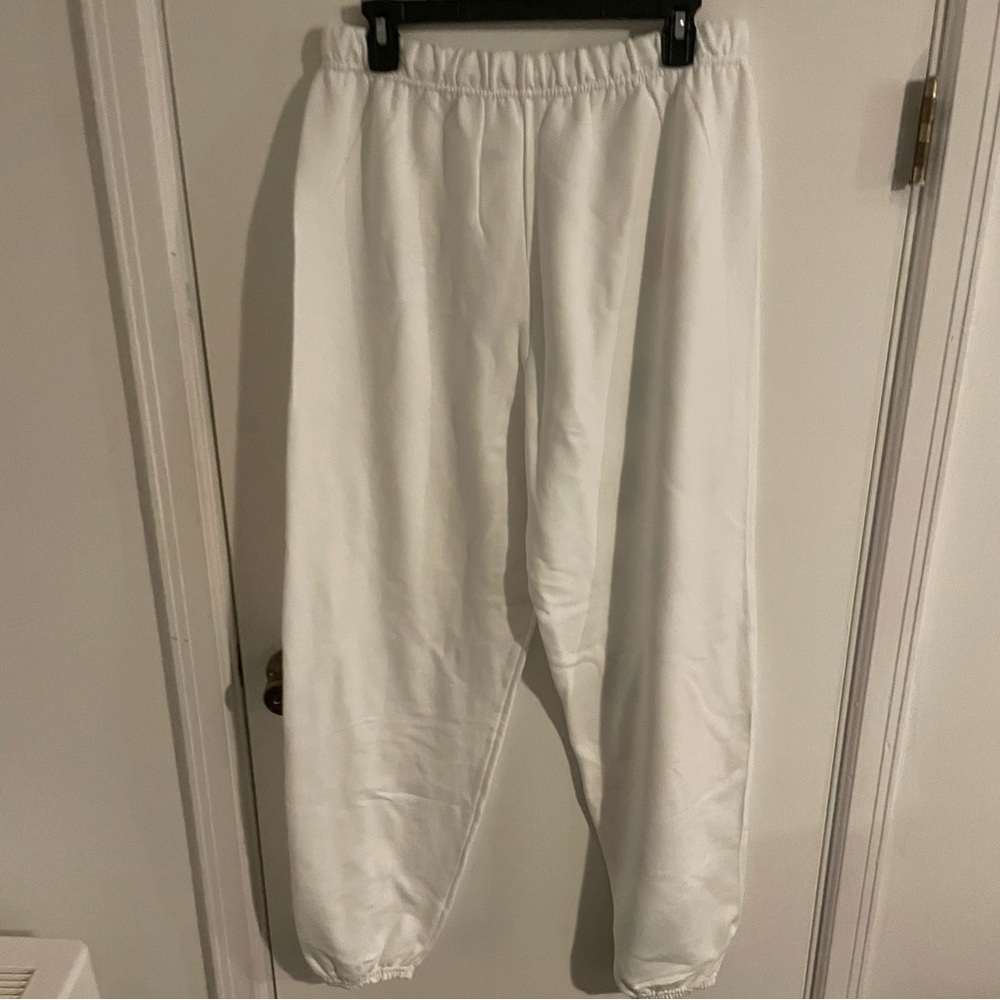 New Unisex Floral Split Design Sweatpants - Picture 7 of 8